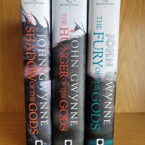 **ALL SIGNED** Bloodsworn Trilogy by John Gwynne, HC, Shadow of the Gods
